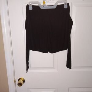 Ladies shein loose shorts with ties
